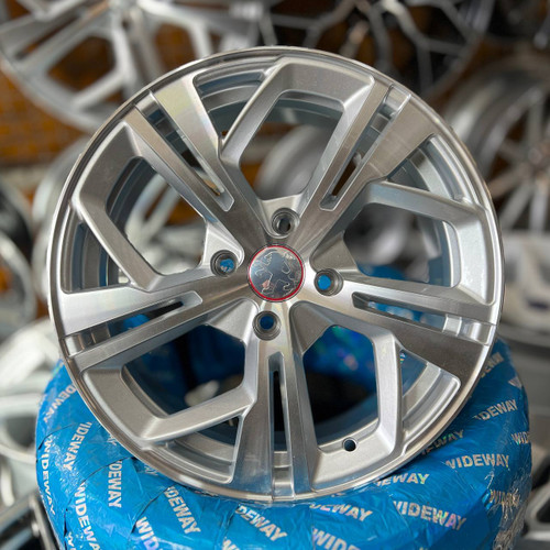 رینگ اسپرت خارجی کربن سایز 15 تراش نقرهای(بسته ۴ عددی)