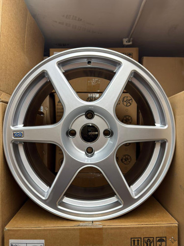 رینگ Enkei انکی evo 8 سایز 17 نقرهای